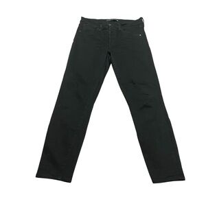 Veronica Beard Debbie High Rise Jeans Size 8 Button Fly Black sophisticated